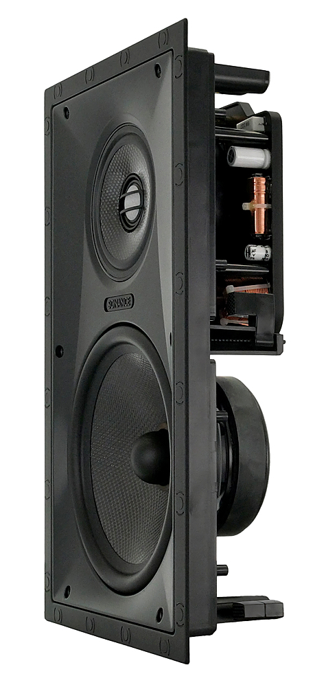 Angle View: Bowers & Wilkins - 700 Series 3-way Floorstanding Speaker w/5" midrange, dual 5" bass (each) - Rosenut