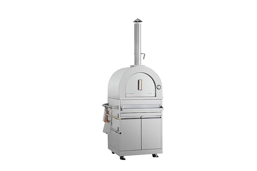 Thor Kitchen - Outdoor Kitchen Pizza Oven - Stainless Steel - Angle_Zoom