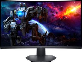 Dell - S3222DGM 32" LED Curved QHD FreeSync Gaming Monitor (DisplayPort, HDMI) - Black - Front_Zoom