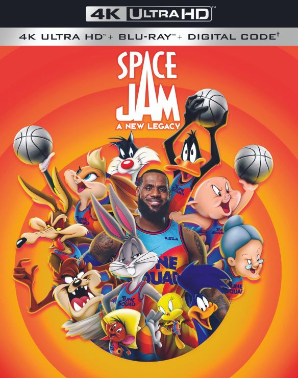 Space Jam: A New Legacy [Includes Digital Copy] [4K Ultra HD Blu-ray/Blu-ray] [2021]