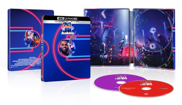 Space Jam: A New Legacy [SteelBook] [4K Ultra HD Blu-ray/Blu-ray] [Only @ Best Buy] [2021]