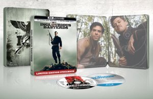 Inglourious Basterds [SteelBook] [Digital Copy] [4K Ultra HD Blu-ray/Blu-ray] [Only @ Best Buy] [2009] - Front_Original