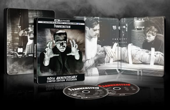 Frankenstein [SteelBook] [Includes Digital Copy] [4K Ultra HD Blu-ray/Blu-ray] [1931]