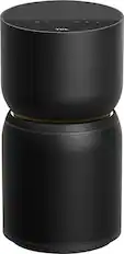 Front. TCL - Breeva A3 246 Sq. Ft. Smart True HEPA Air Purifier - Black.
