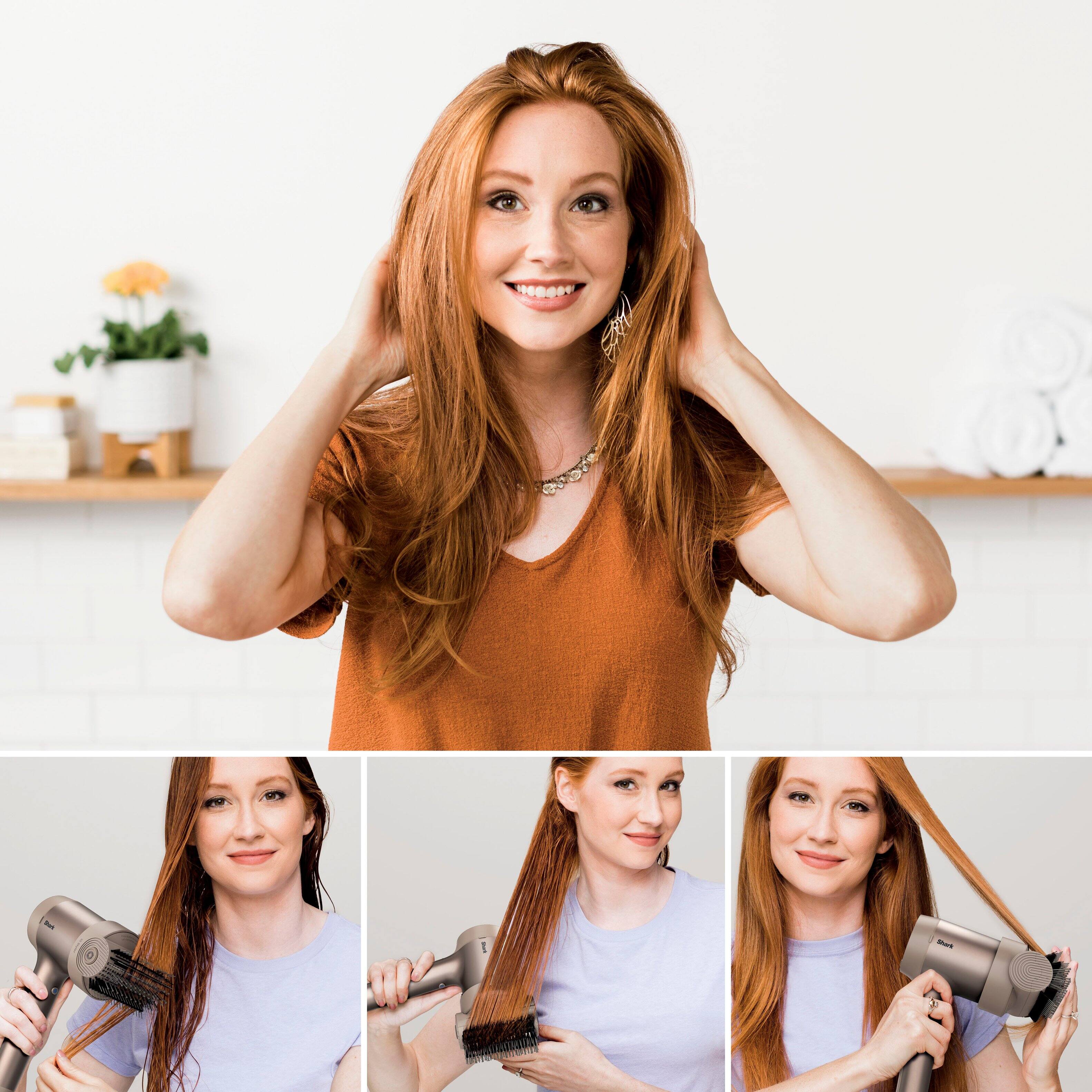 The IQ Styling Brush is designed to dry, straighten, and shine your hair simultaneously. It is an efficient and convenient tool for managing your hair, making it a popular choice among hair care enthusiasts.