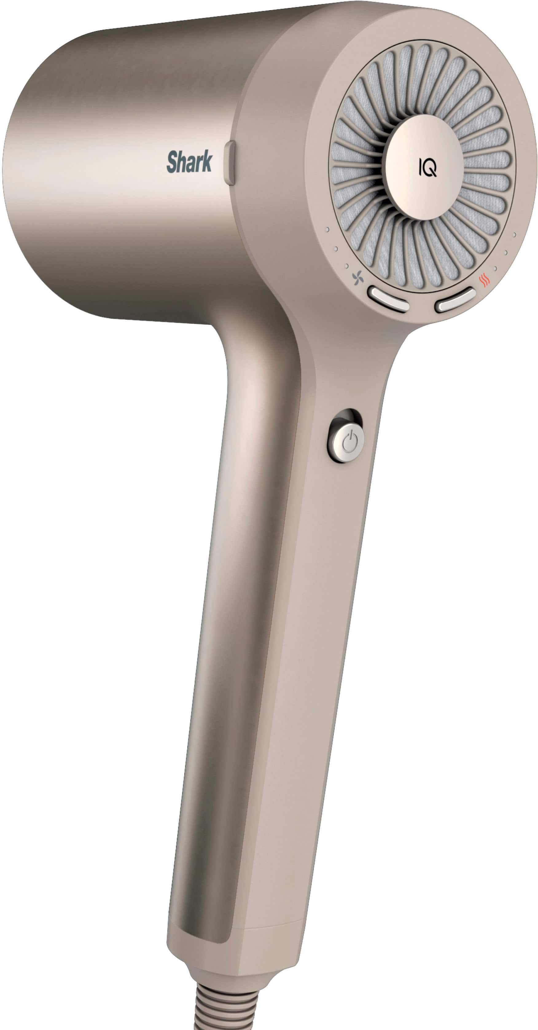 Alt View 19. Shark - HyperAir Hair Blow Dryer with IQ 2-in-1 Concentrator & Styling Brush Attachments - Stone.