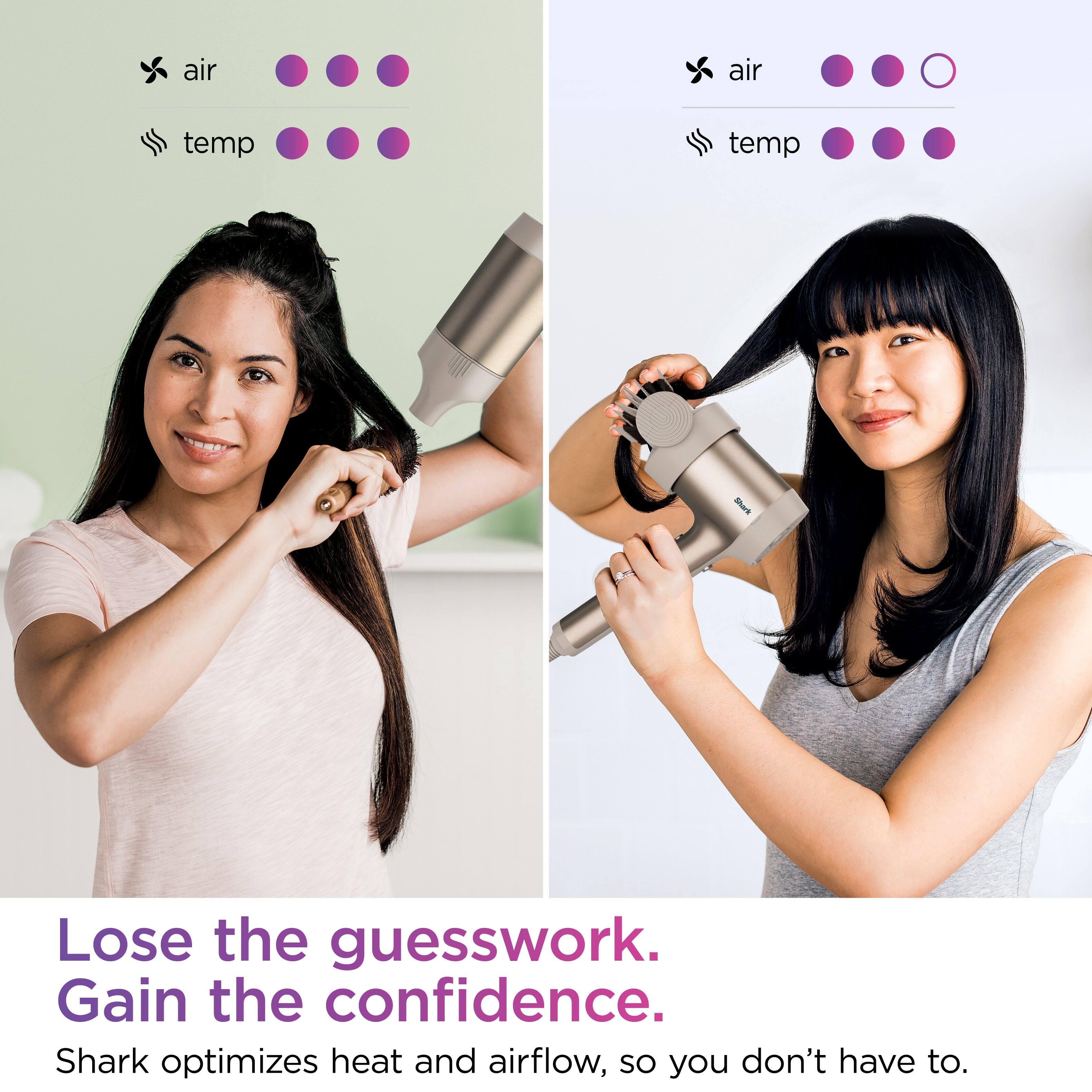 Lose the guesswork. Gain the confidence. Shark optimizes heat and airflow, so you don't have to.