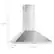 Angle. Whirlpool - 30" Chimney Wall Mount Range Hood - Stainless steel.