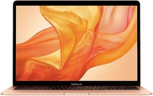 Apple - Preowned - MacBook Air 13.3" Laptop Touch ID - Intel Core i5 - 8GB Memory - 256GB SSD (2019) - Gold - Front_Zoom