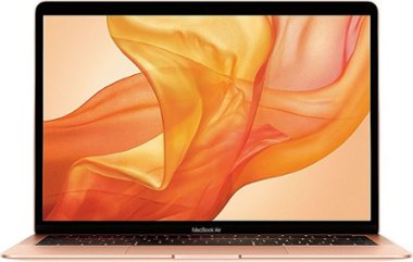 Apple MacBook Air 13.3" Certified Refurbished - Intel Core i5 1.6 with 8GB Memory - 128GB SSD (2018) - Gold - Front_Zoom