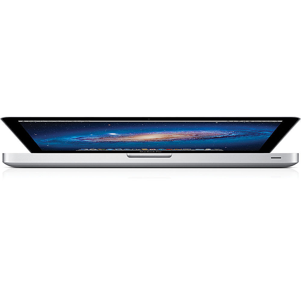 Angle View: Apple - MacBook Pro 15.4" Display  Intel Core i7, 4GB RAM - 500GB HDD (MD103LL/A) Mid-2012 - Pre-Owned - Silver