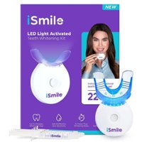 iSmile - Teeth Whitening Kit, Blue LED Light with Tray and Professional Whitening Gel - 22 Treatments - Alt_View_Zoom_1