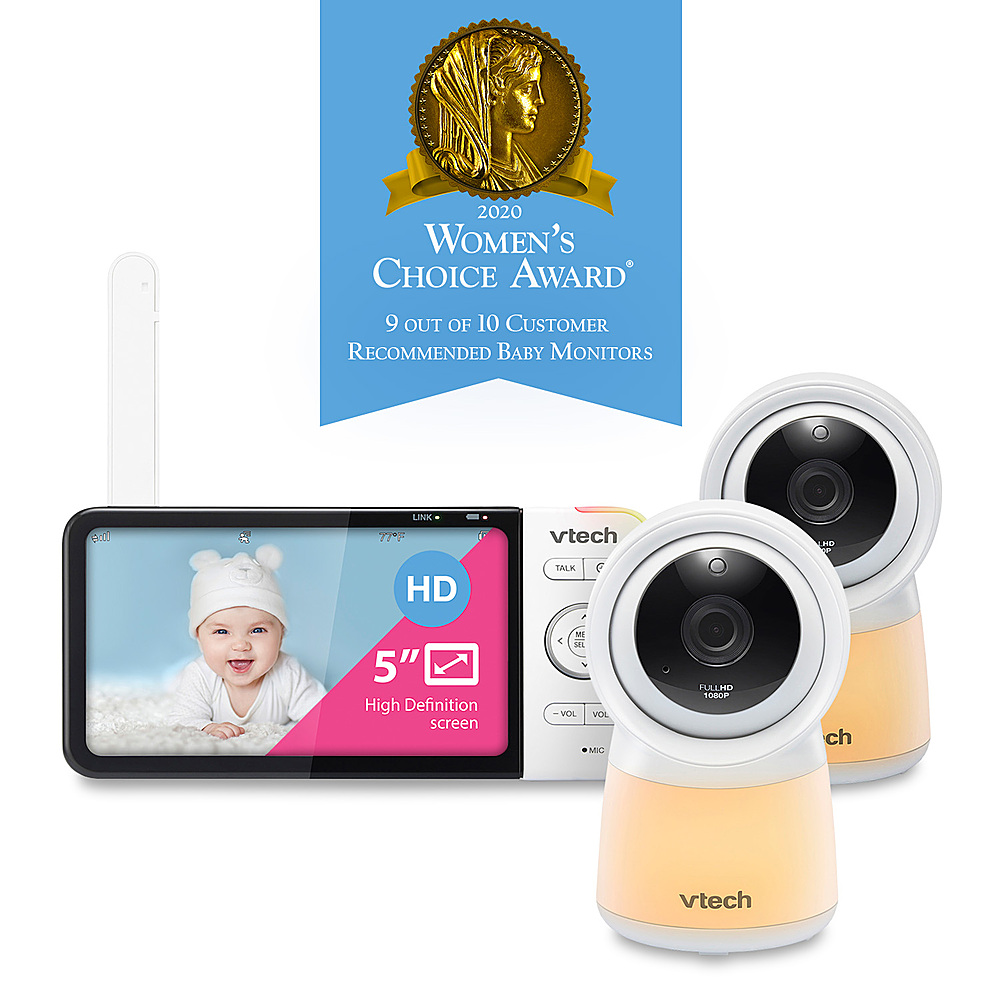 VTech Video Baby Monitor with (2) Cameras and 4.3  - Best Buy