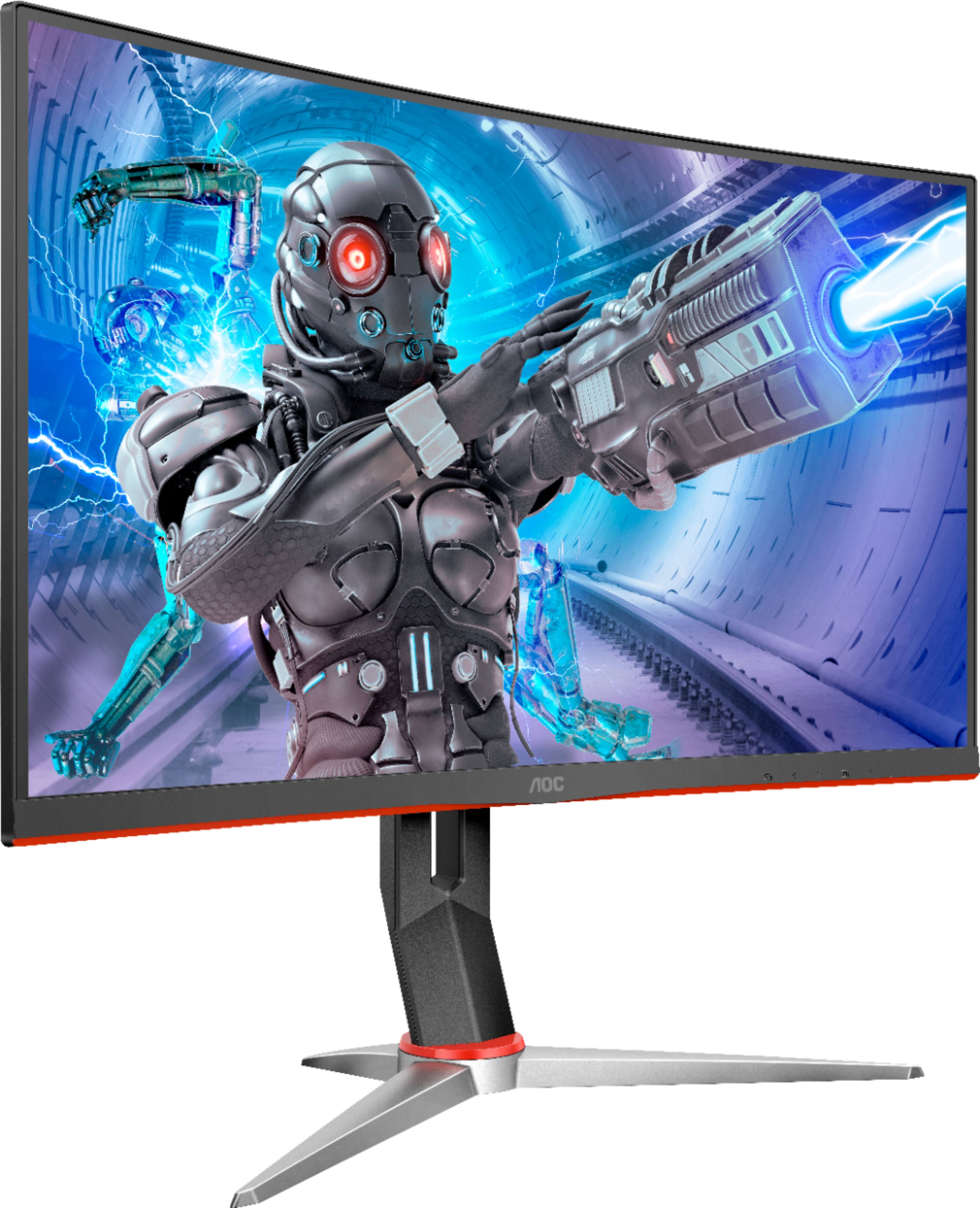 Angle. AOC - Geek Squad Certified Refurbished G2 Series 24" LED Curved FHD FreeSync Monitor.