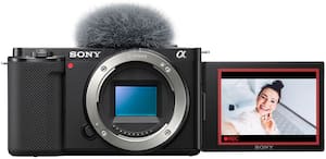 Sony - Alpha ZV-E10 Mirrorless Camera - Body Only - Black
