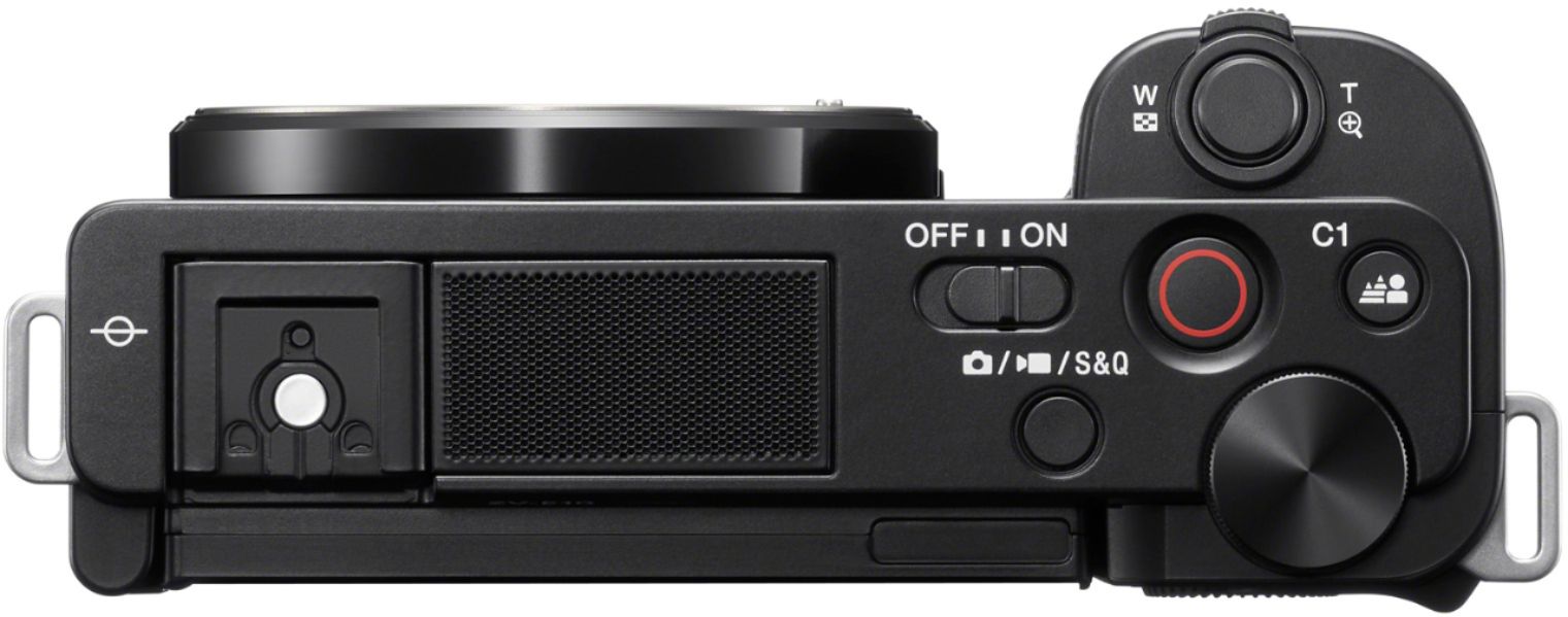 Sony Alpha ZV-E10 Mirrorless Vlog Camera Body Only Black ILCZVE10 