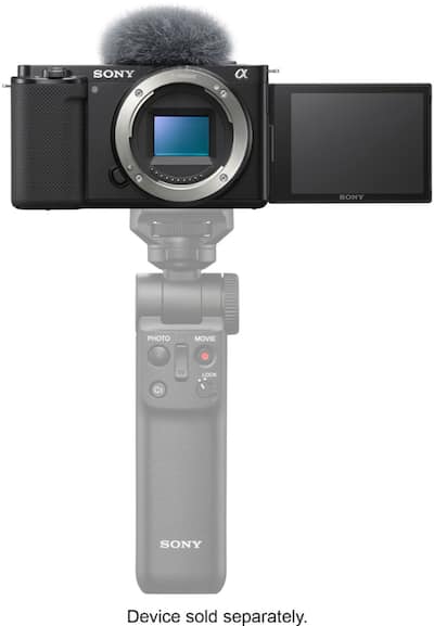 Sony Alpha ZV E10 Mirrorless Vlog Camera Body Only Black ILCZVE10 Sony Alpha ZV E10 Mirrorless Vlog Camera Body Only Black ILCZVE10