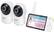 Angle. VTech - 2 Camera 5” Smart Wi-Fi 1080p Pan & Tilt Video Monitor - White.
