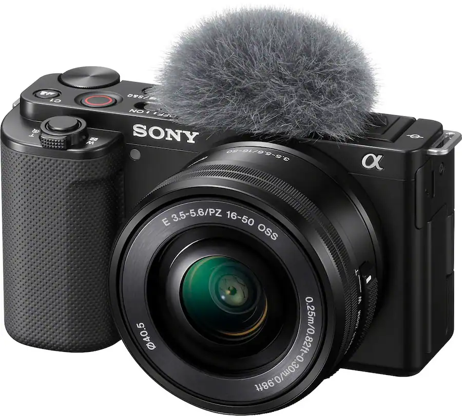 Sony Alpha ZV E10 Kit Mirrorless Vlog Camera with 16 50mm Lens