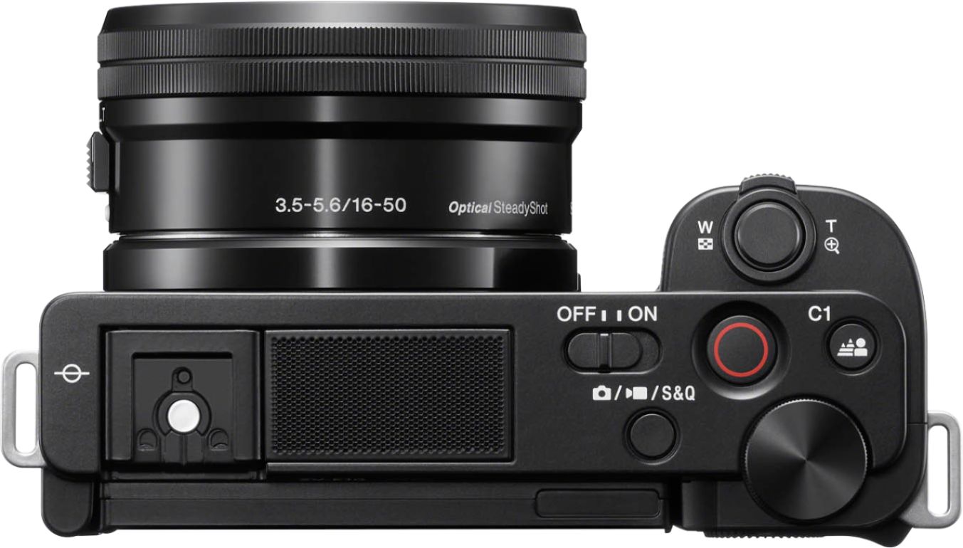 Sony Alpha ZV-E10 Mirrorless Kit White w/ SEL 16-50mm PZ Lens ILCZVE10L/W  Mirrorless Cameras - Vistek Canada Product Detail