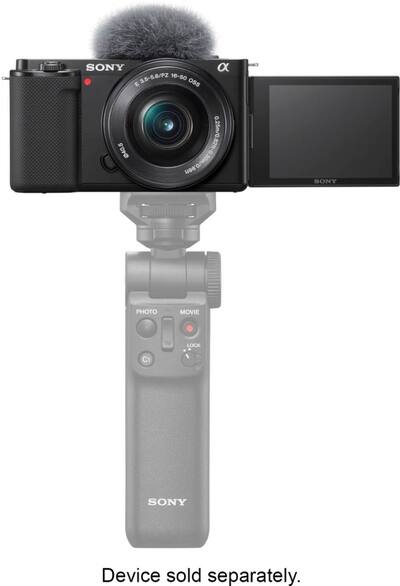 Sony Alpha ZV E10 Kit Mirrorless Vlog Camera with 16 50mm Lens Sony Alpha ZV E10 Kit Mirrorless Vlog Camera with 16 50mm Lens