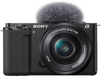 Sony Alpha ZV E10 Kit Mirrorless Vlog Camera with 16 50mm Lens Sony Alpha ZV E10 Kit Mirrorless Vlog Camera with 16 50mm Lens