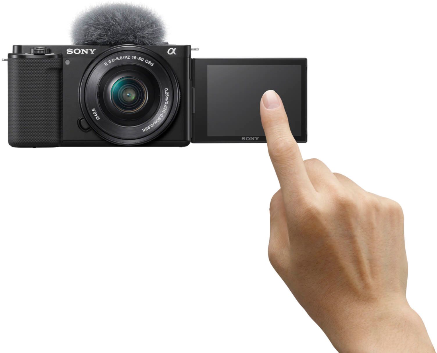 Oh Arbeid Communisme Sony Alpha ZV-E10 Kit Mirrorless Vlog Camera with 16-50mm Lens Black  ILCZVE10L/B - Best Buy