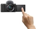Alt View 2. Sony - Alpha ZV-E10 Kit Mirrorless Vlog Camera with 16-50mm Lens - Black.
