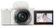 Front Zoom. Sony - Alpha ZV-E10 Kit Mirrorless Vlog Camera with 16-50mm Lens - White.