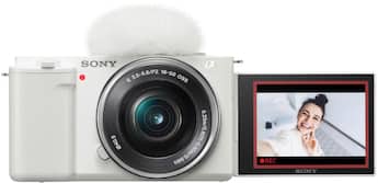 Sony Alpha ZV E10 Kit Mirrorless Vlog Camera with 16 50mm Lens Sony Alpha ZV E10 Kit Mirrorless Vlog Camera with 16 50mm Lens