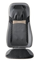 HoMedics - Shiatsu Elite II Massage Cushion with Heat - Gray/Black - Angle_Zoom