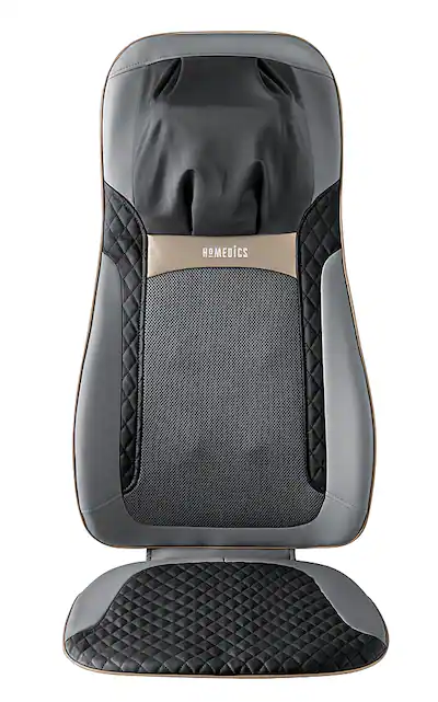 Homedics Shiatsu Elite II Massage Cushion with Heat Gray/Black MCS