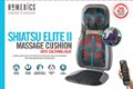 Alt View 13. Homedics - Shiatsu Elite II Massage Cushion with Heat - Gray/Black.