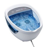 HoMedics - Shiatsu Footbath with Heat Boost - White - Angle_Zoom