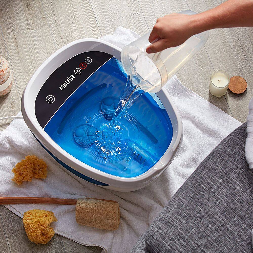 Alt View 16. Homedics - Shiatsu Footbath with Heat Boost - White.