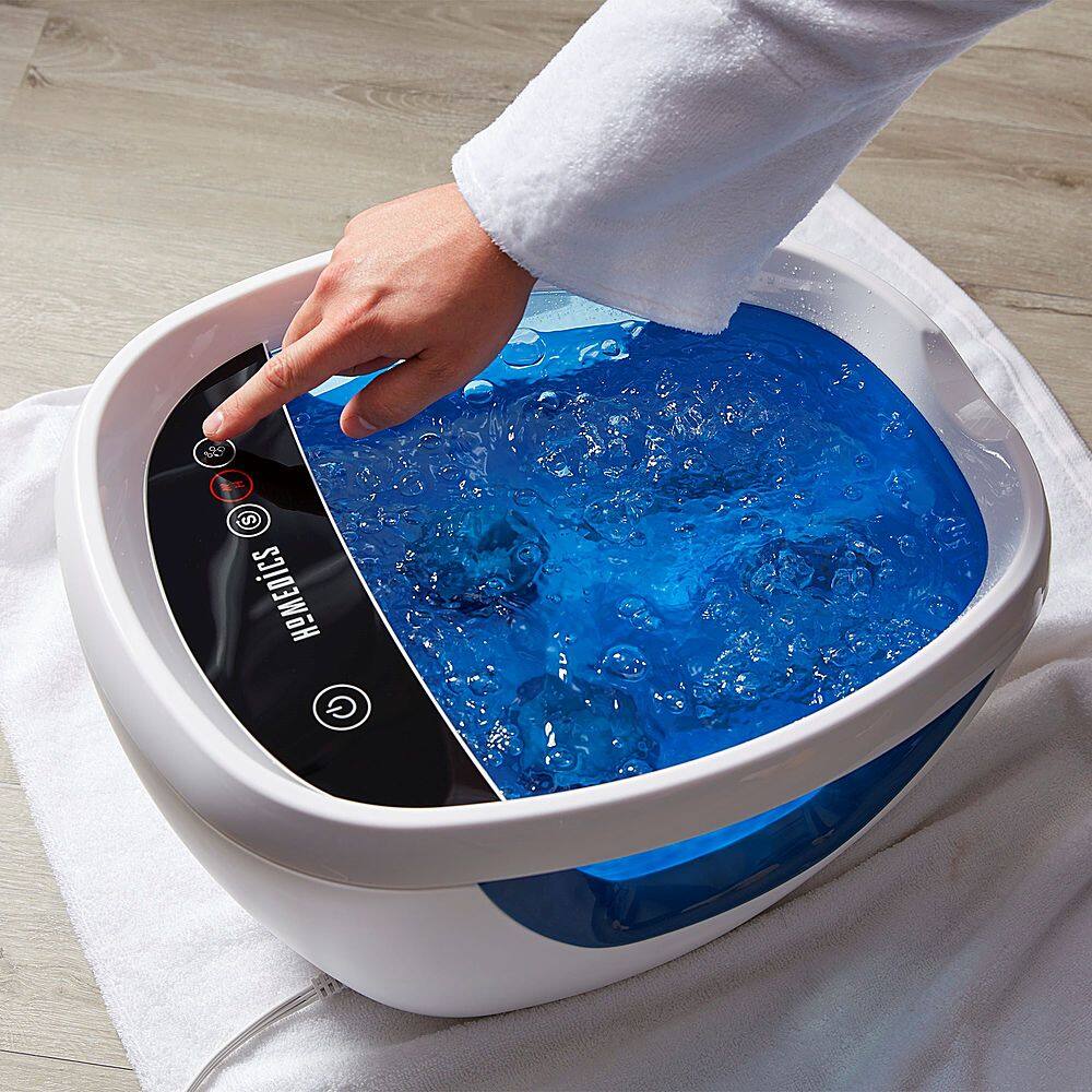 Alt View 17. Homedics - Shiatsu Footbath with Heat Boost - White.