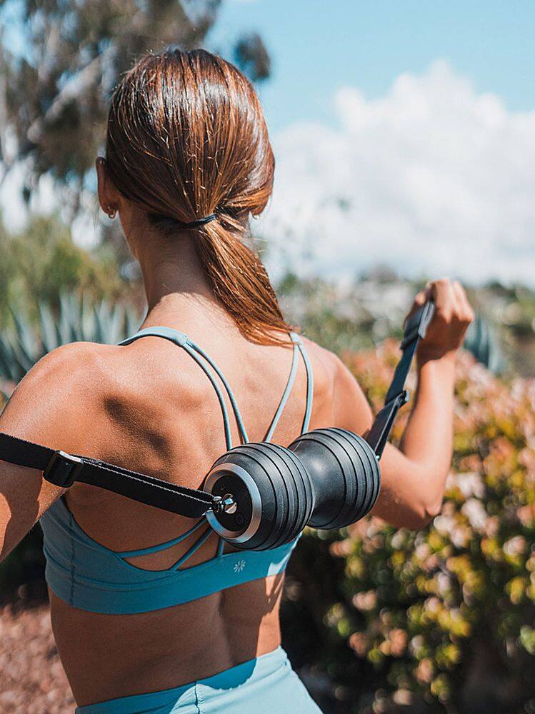 Alt View 21. Homedics - Double-Barrel Total Body Massager - Black.