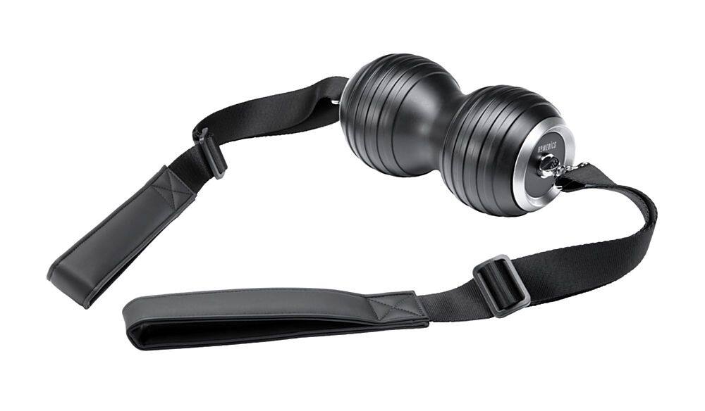 Left. Homedics - Double-Barrel Total Body Massager - Black.