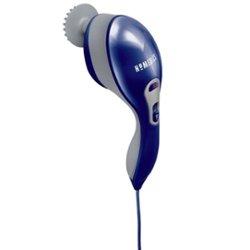 HoMedics - Thera-P Handheld Holt & Cold Massager with 9 attachements - Blue - Angle_Zoom