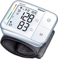 Beurer - Bluetooth Wrist Blood Pressure Monitor - Silver - Front_Zoom