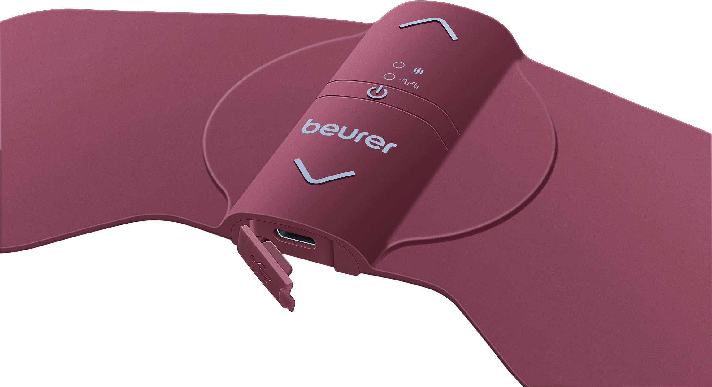 Left View: Beurer - Menstrual Relief TENS & Heat - Pink