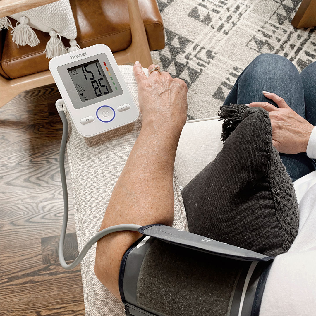 Beurer BM 96 Upper Arm Blood Pressure Monitor, White - Worldshop