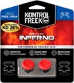 Front Zoom. KontrolFreek - FPS Freek Inferno 4 Prong Performance Thumbsticks for PS5 and PS4 - Red.
