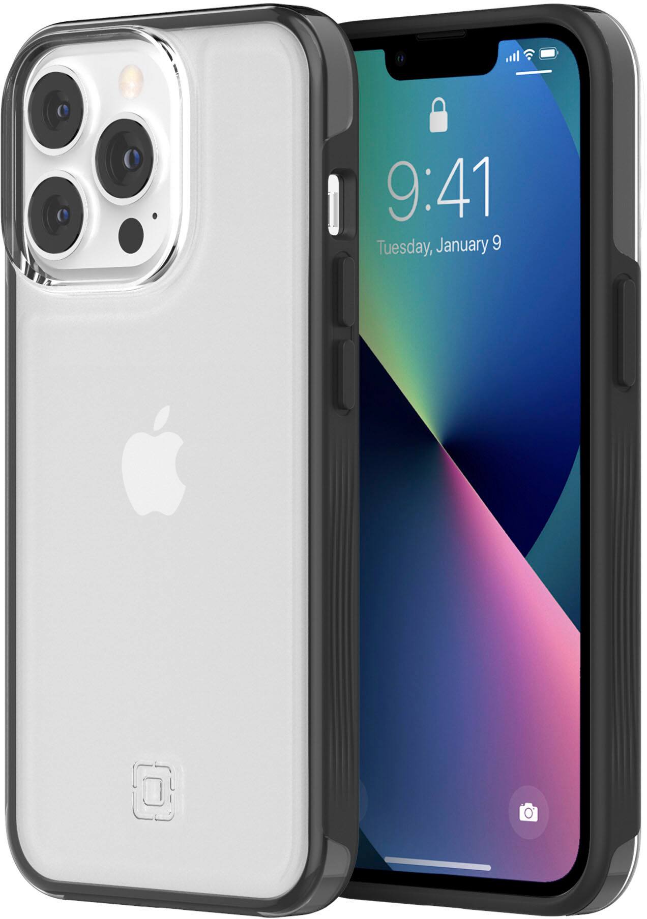 Alt View 11. Incipio - Organicore Clear Case for iPhone 13 Pro - Charcoal.