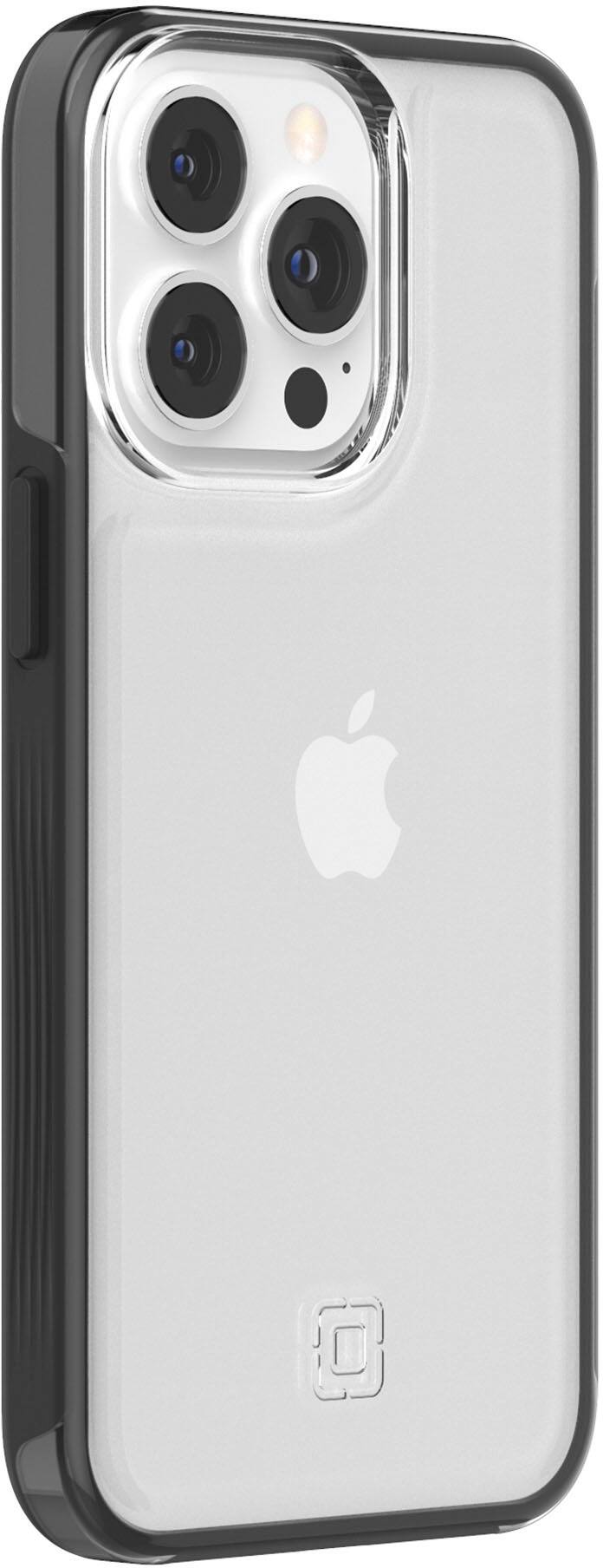 Left View: Incipio - Organicore Clear Case for iPhone 13 Pro - Charcoal