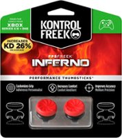 KontrolFreek - FPS Freek Inferno 4 Prong Performance Thumbsticks for Xbox One and Xbox S - Red - Front_Zoom