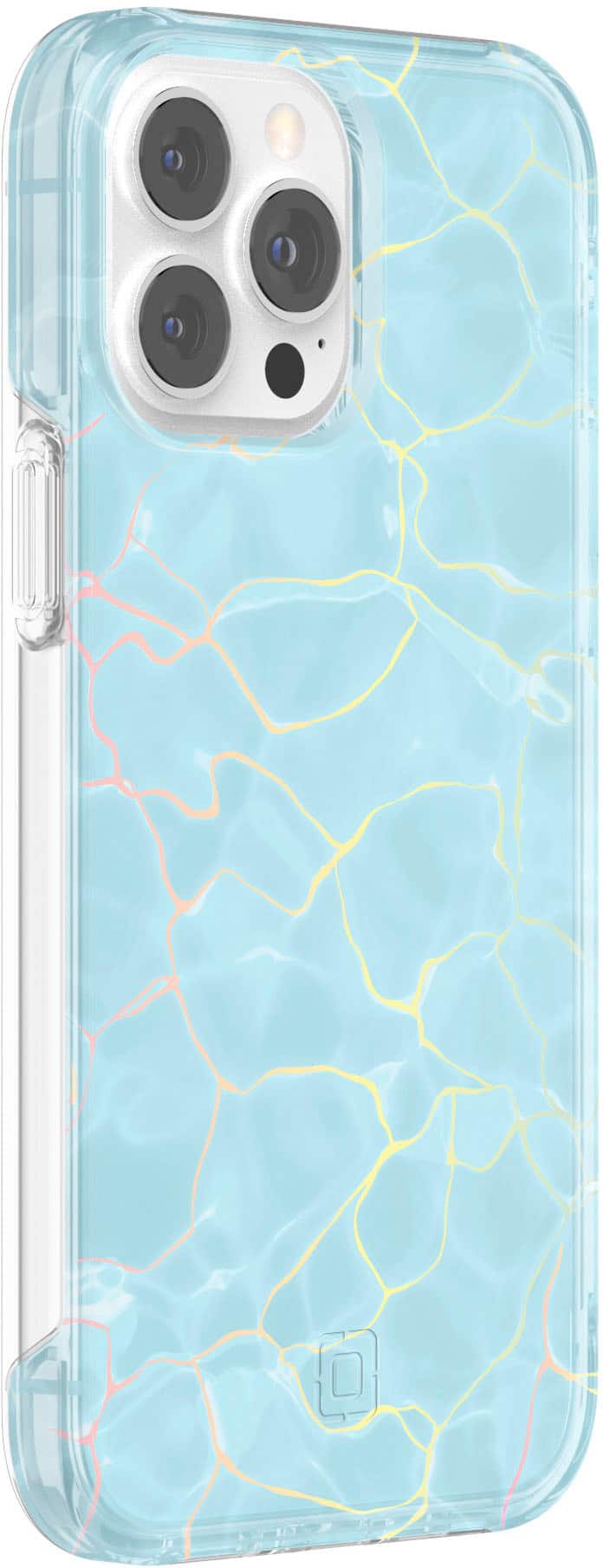 Left View: Incipio - Design Series Case for iPhone 12 Pro Max and iPhone 13 Pro Max - Reflections