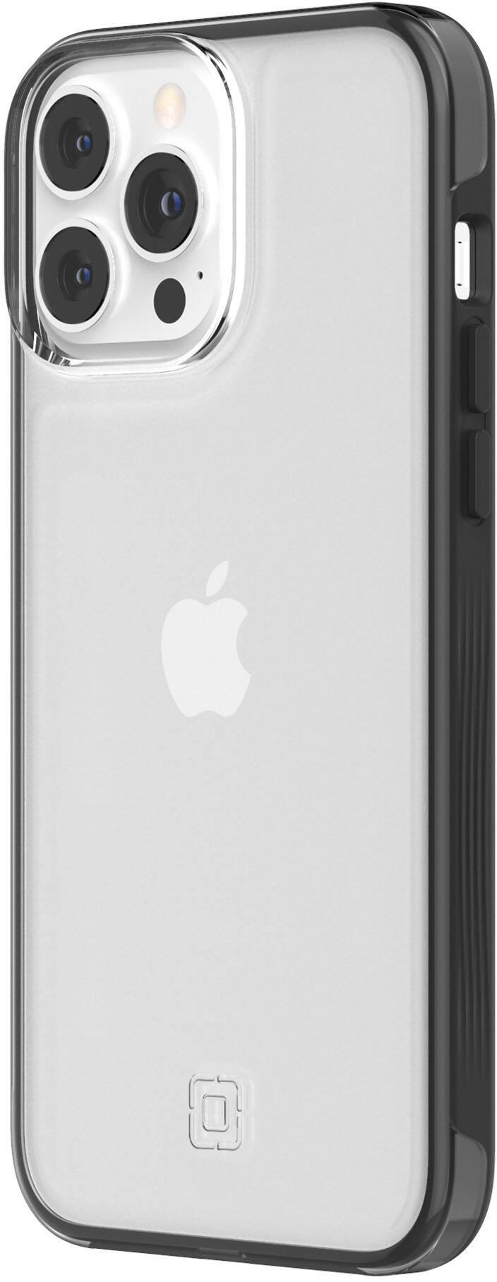 Angle. Incipio - Organicore Clear Case for iPhone 12 Pro Max and iPhone 13 Pro Max - Charcoal.