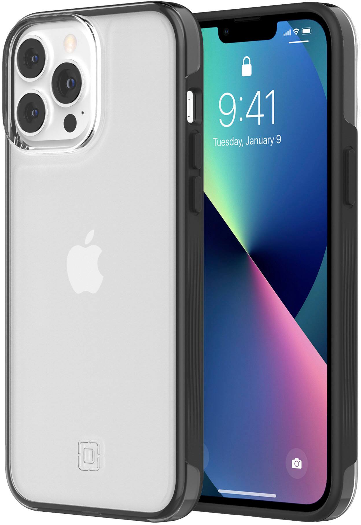 Alt View 11. Incipio - Organicore Clear Case for iPhone 12 Pro Max and iPhone 13 Pro Max - Charcoal.