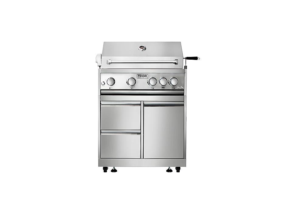 Alt View 13. Thor Kitchen - Outdoor Kitchen BBQ Grill Cabinet - Stainles Steel.